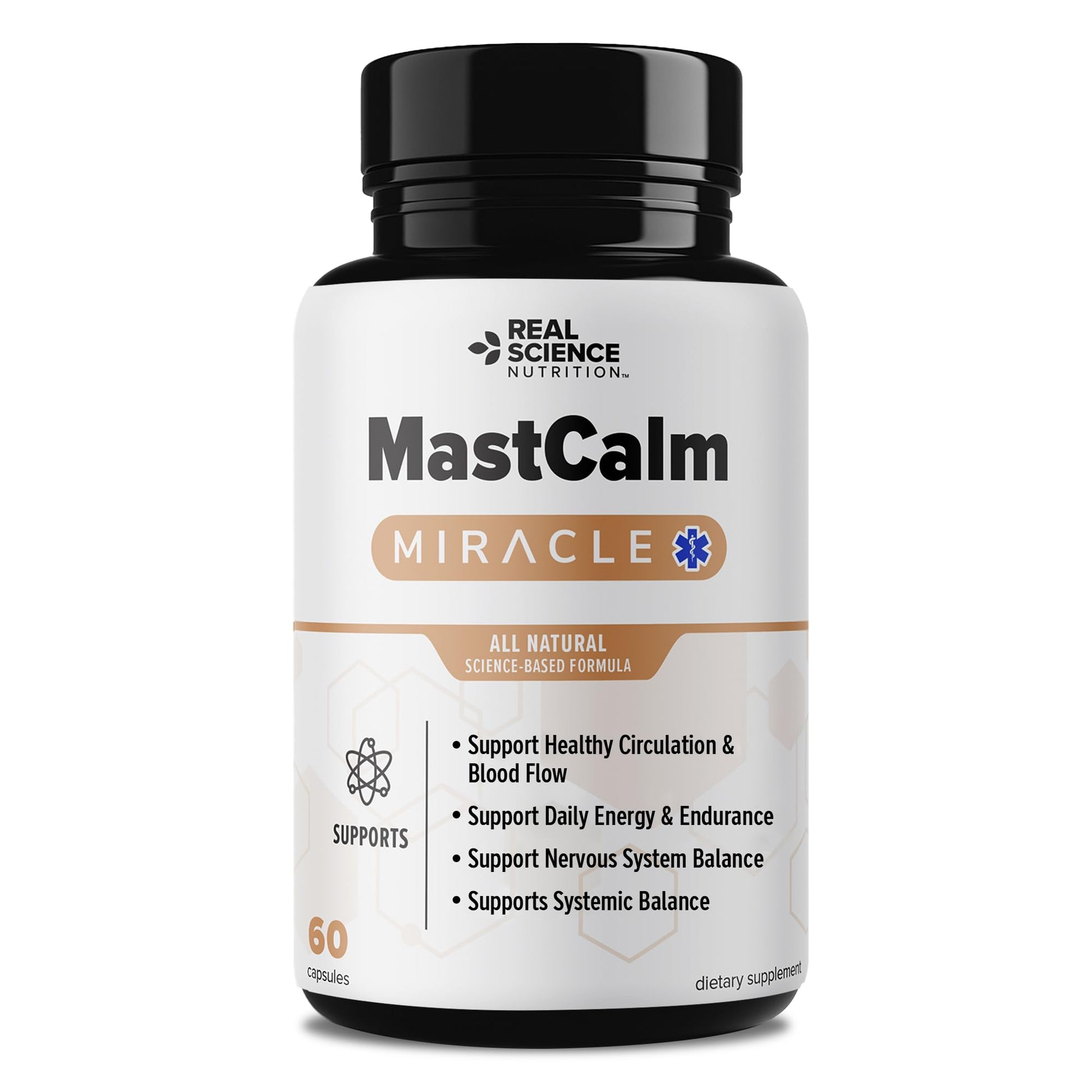 Real Science Nutrition MastCalm 60 Capsules