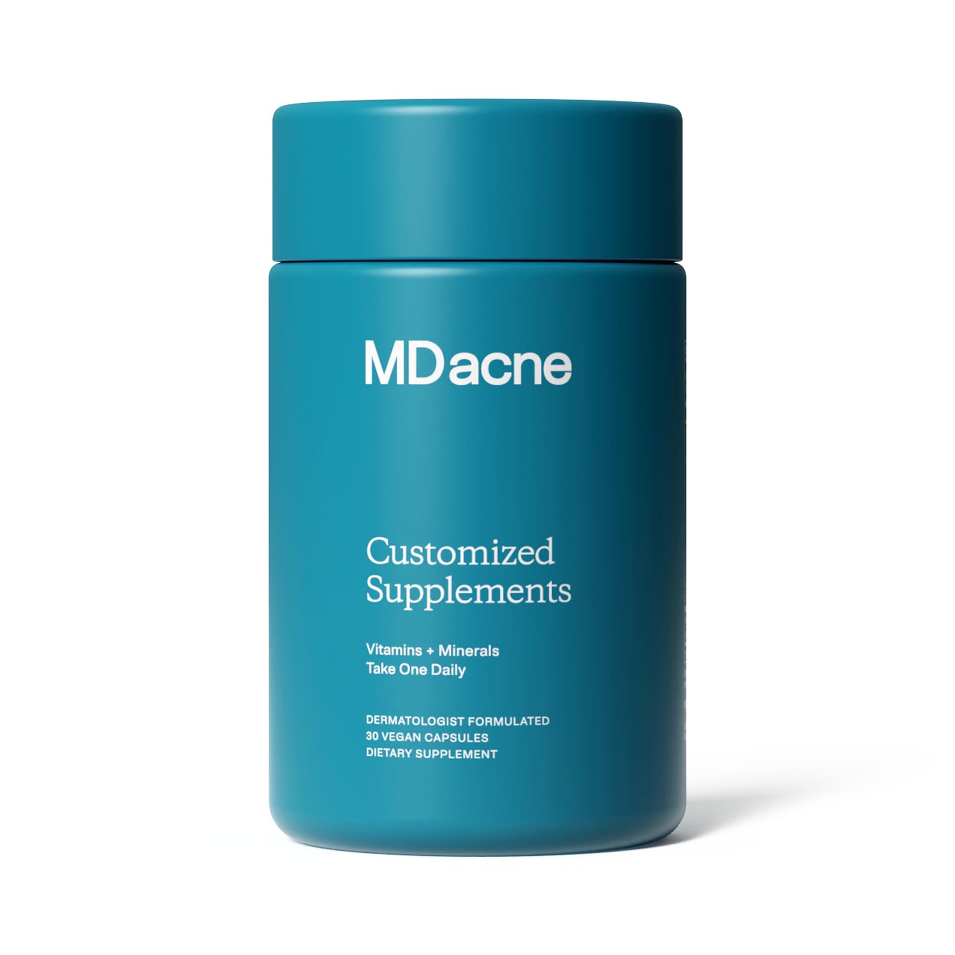 MDacne Vitamins and Minerals Skin Clearing Supplements Capsules, 30 Count