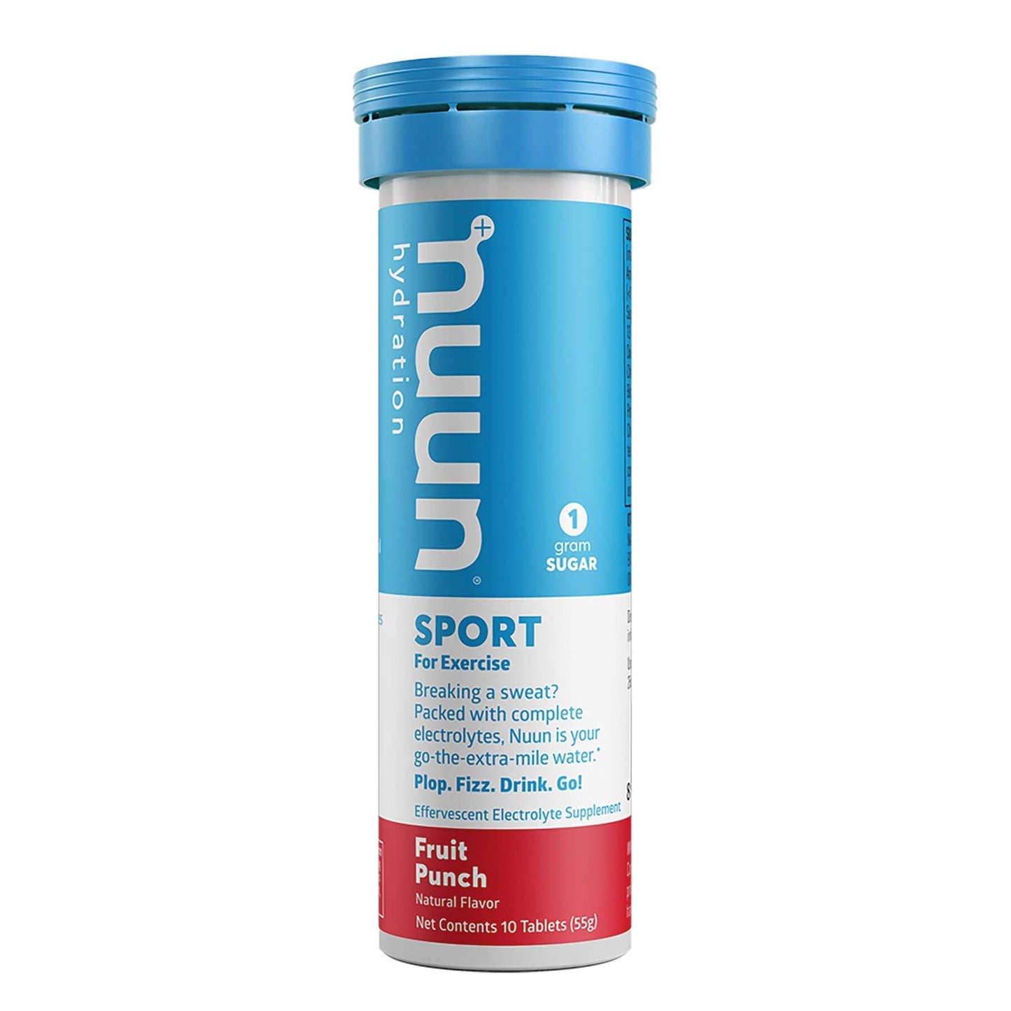 Nuun Bev Tube Fruit Punch Tablets 10