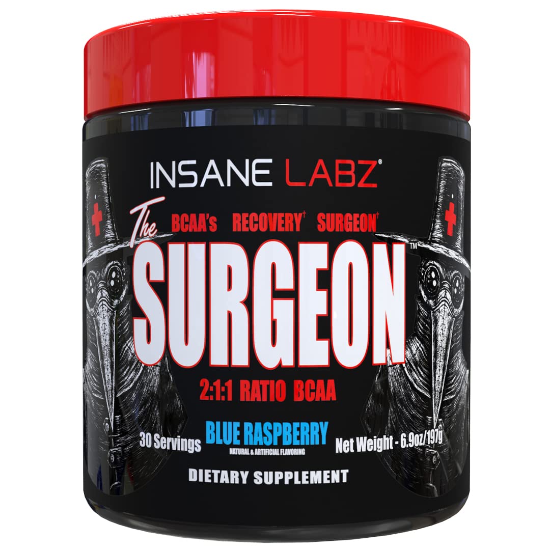 Insane Labz The Surgeon BCAA Recovery Powder 6.9 Ounce