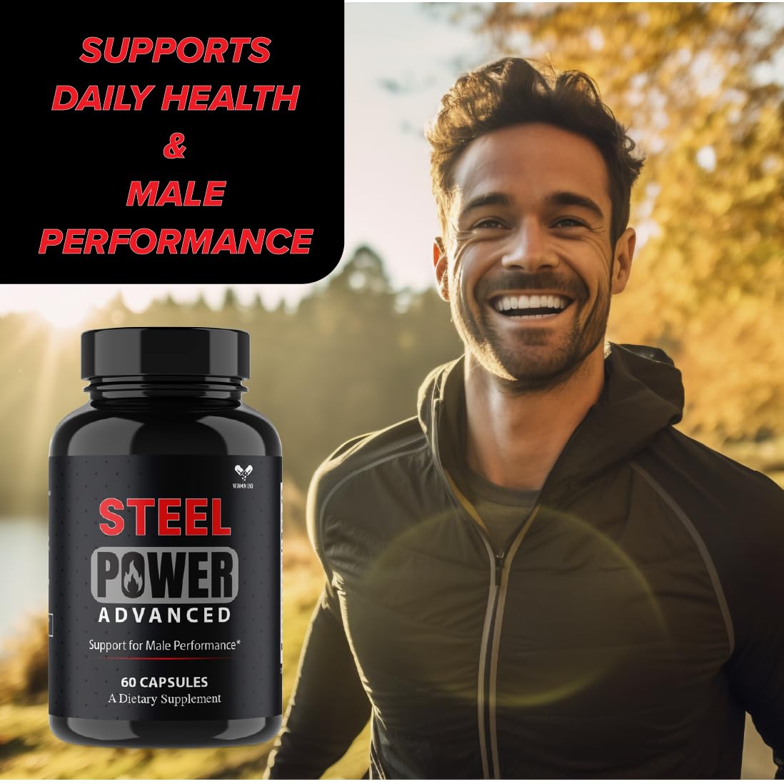 Vitamin Evo Steel Power Advanced Support Capsules, 60 Capsules