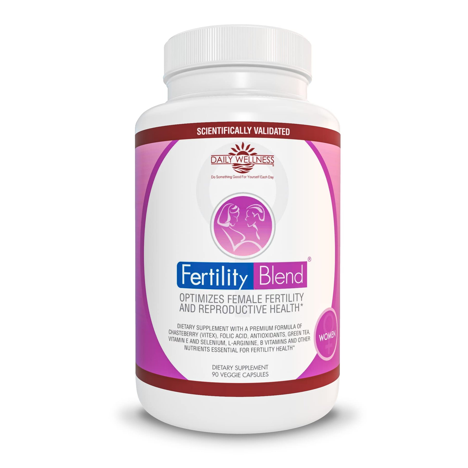 Fertility Blend Fertility Supplements for Women Veggie Caps 90 Count
