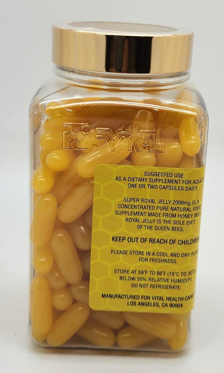 Amazing Natural Royal Jelly Gold Softgels 200