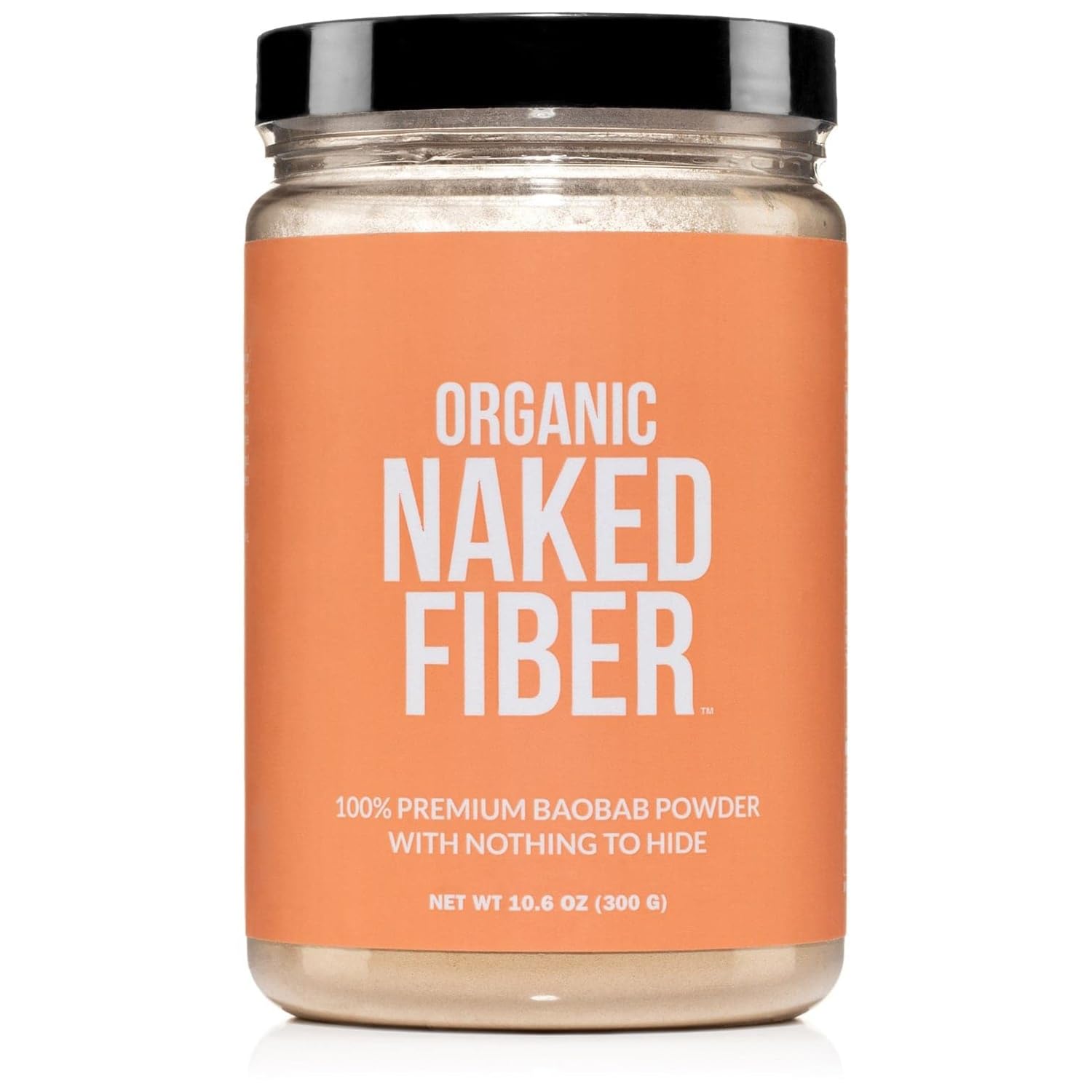 NAKED Fiber Organic Baobab Powder 10.6 Ounces
