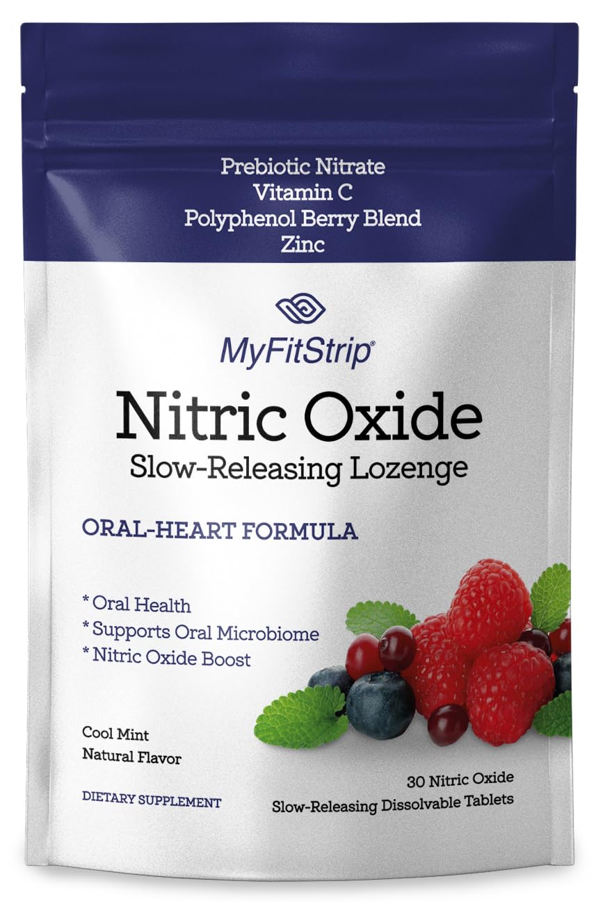 MyFitStrip Nitric Oxide Lozenges, 30 Count