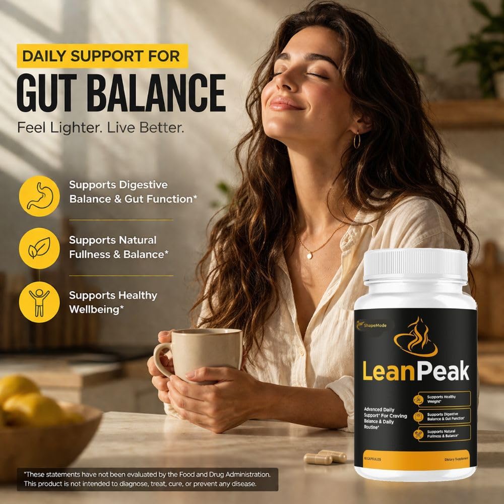SHAPEMODE Lean Peak Advanced Capsules, 180 Capsules