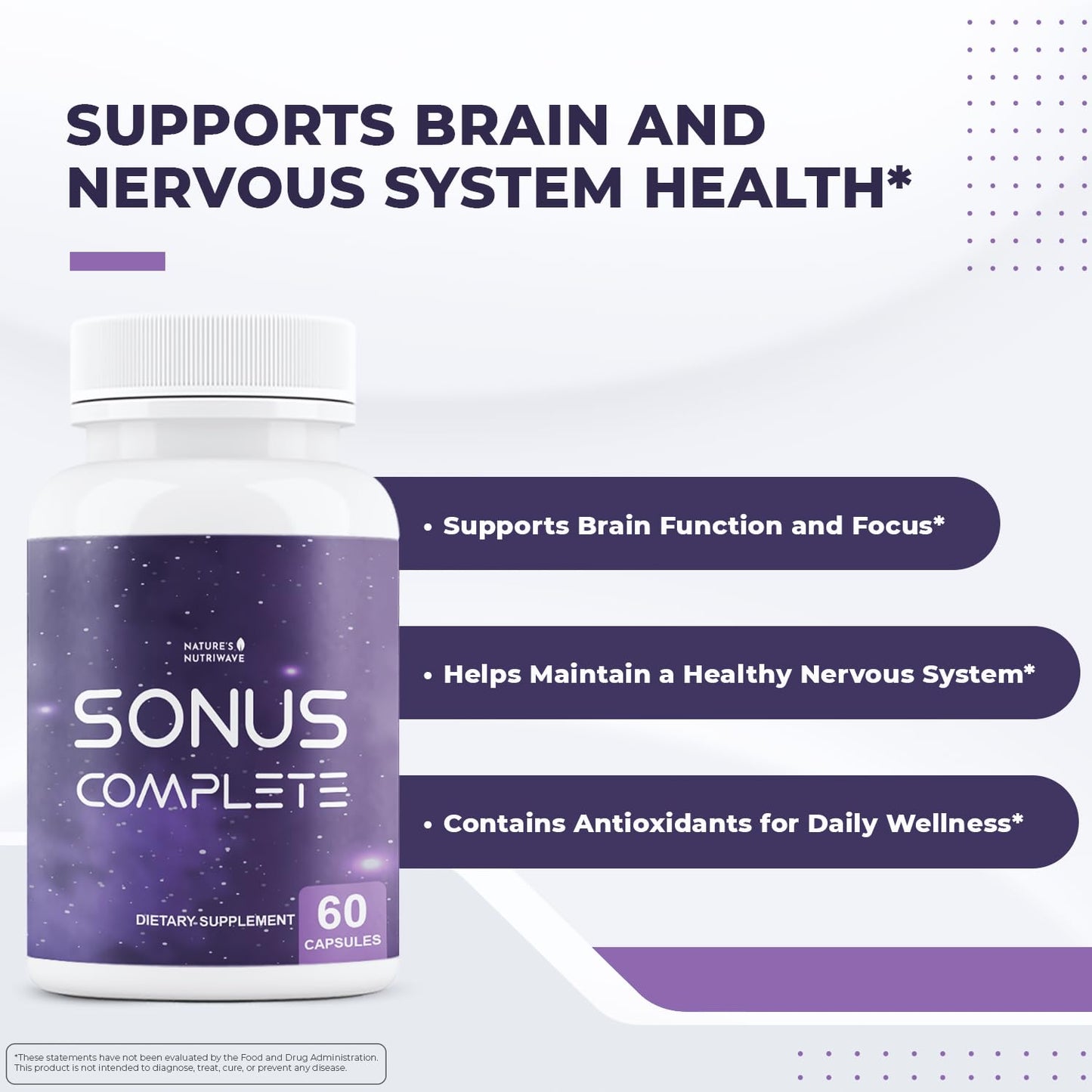 Nature’s NutriWave Sonus Complete Capsules, 60 Count