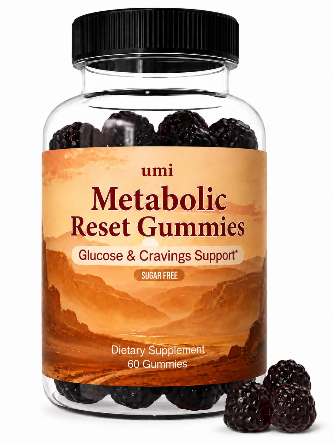 UMI METABOLIC Reset Gummies Gummy 60 Count