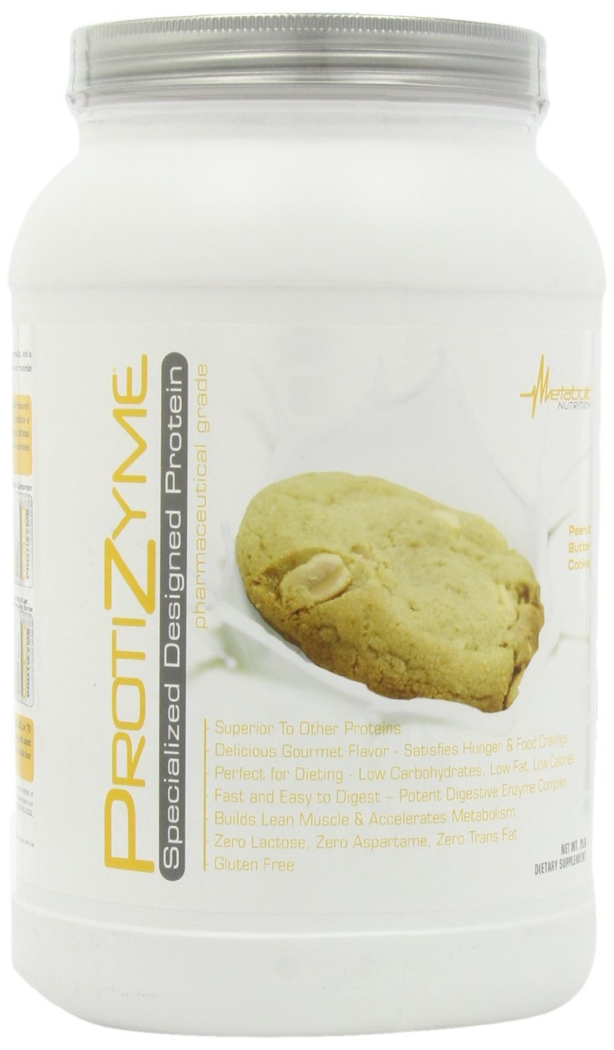 Metabolic Nutrition ProtiZyme Protein Powder 32 Servings