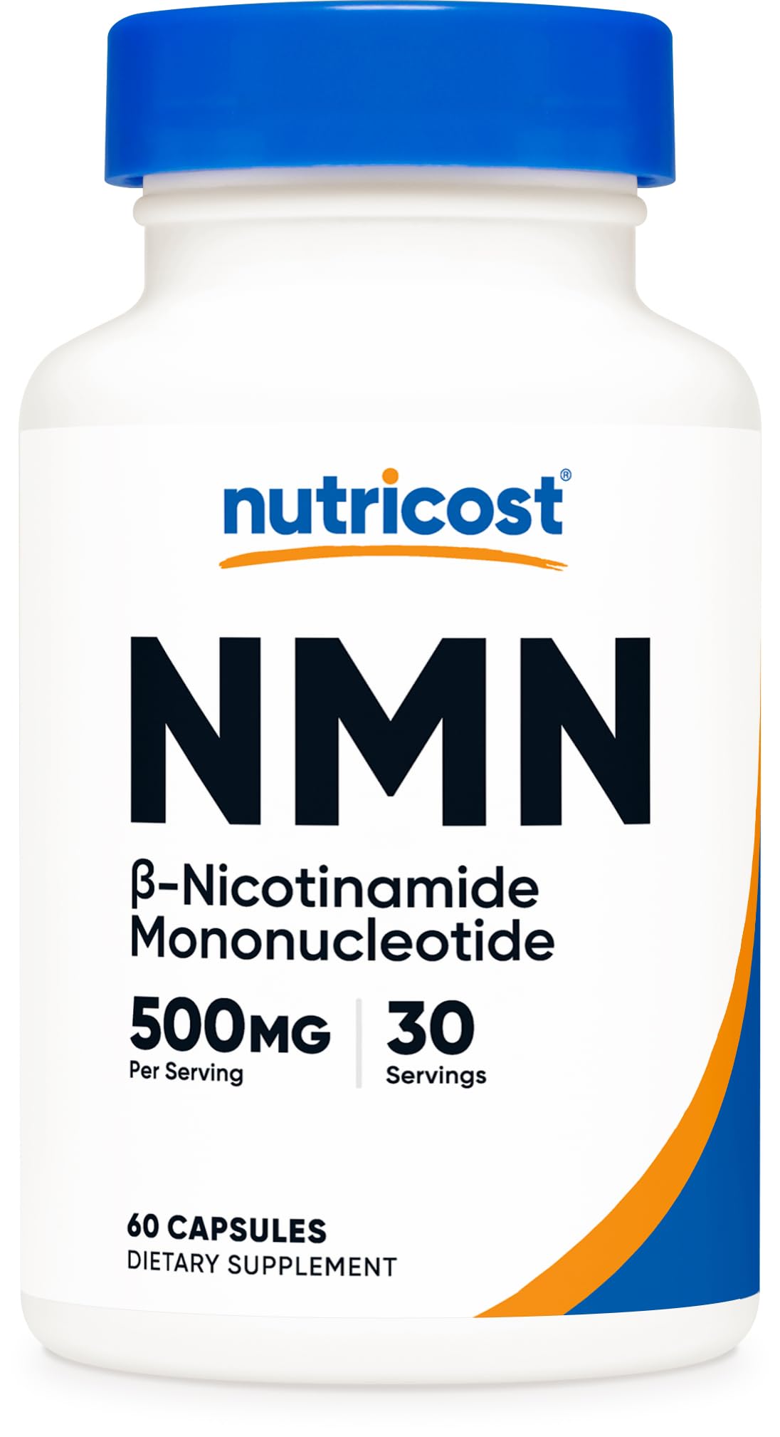 Nutricost NMN (Nicotinamide Mononucleotide) 500mg Capsules 60