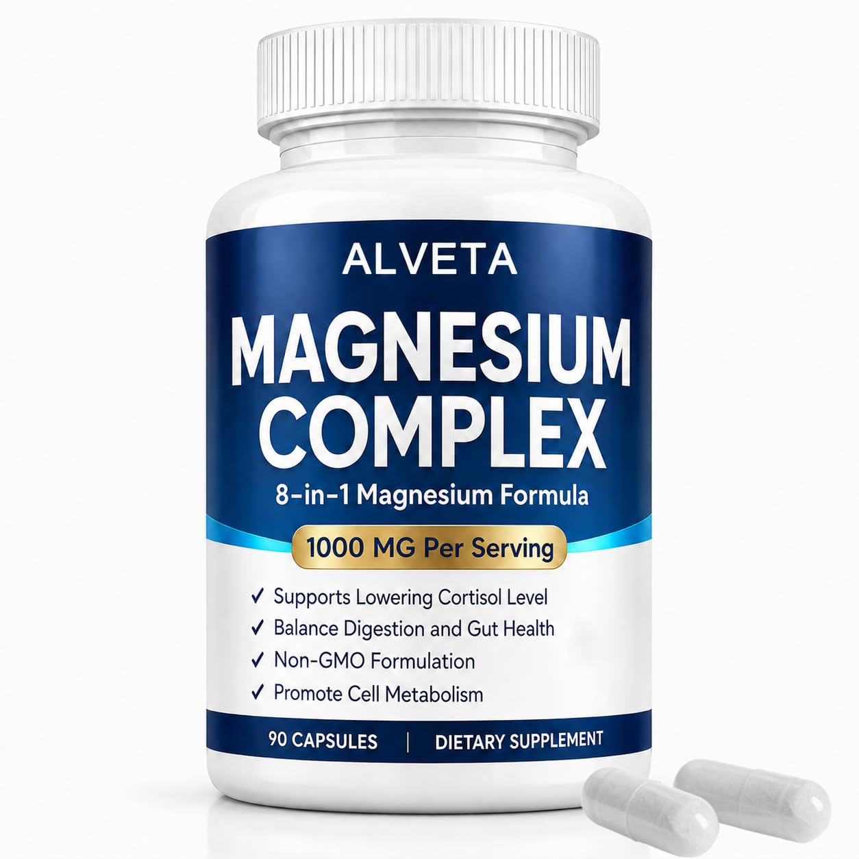 Slifthistle Magnesium Complex with 8 Essential Forms, 1 Capsule