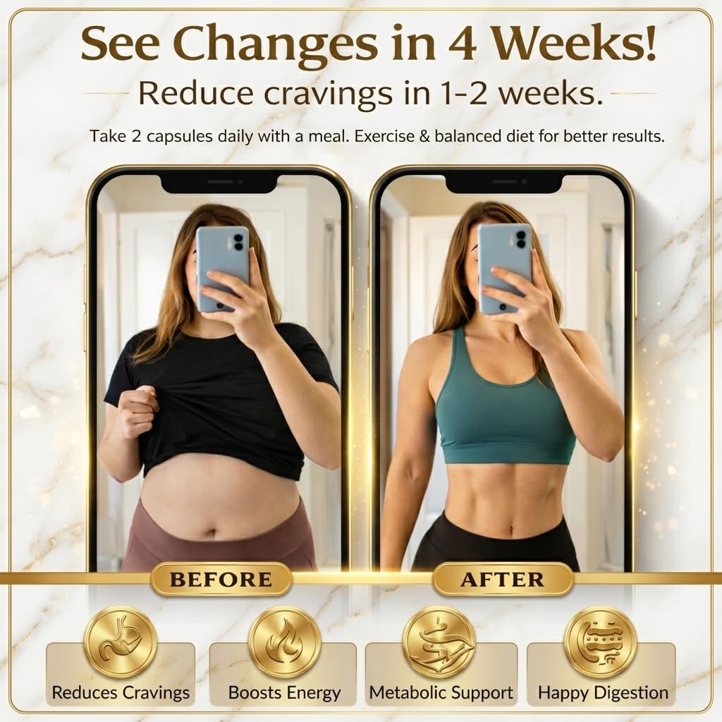 FLYLEAF GLP-1 Supplement for Appetite Control, Daily Weight Management Support - with Berberine HCl, Akkermansia & Probiotics to Help Manage Hunger - Non-GMO, 60 Capsules