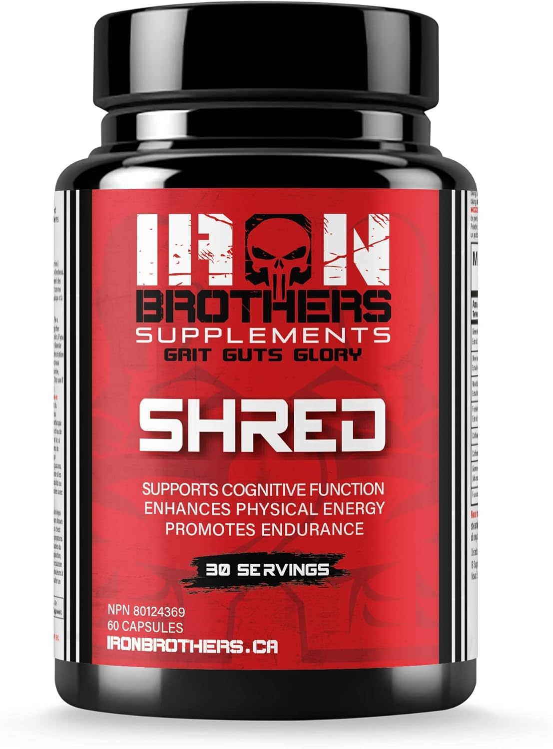 Iron Brothers Supplements Thermogenic Fat Burner Capsules 60 Capsules