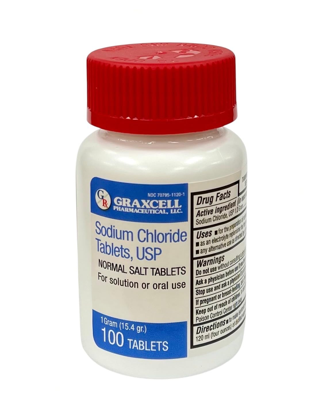 Graxcell Sodium Chloride Tablets, 100 Count