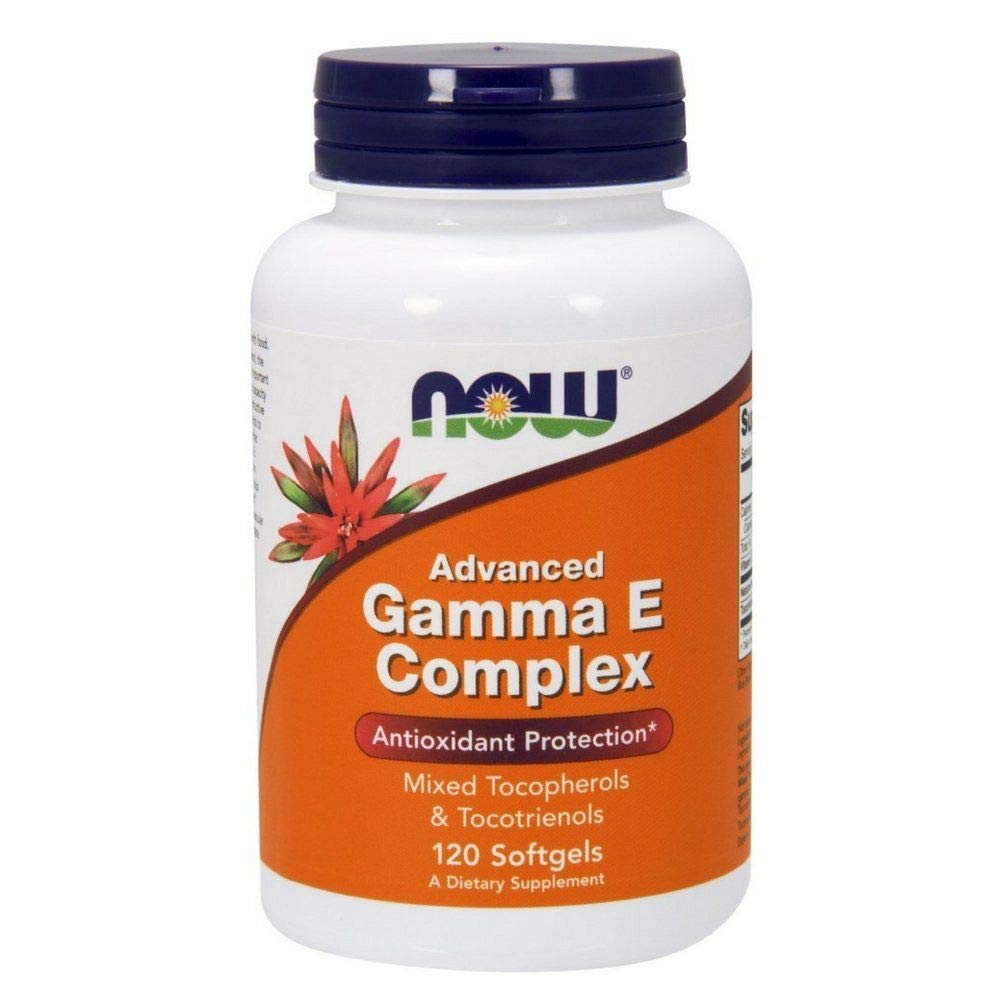 NOW Foods Advanced Gamma E Softgels 120 Count