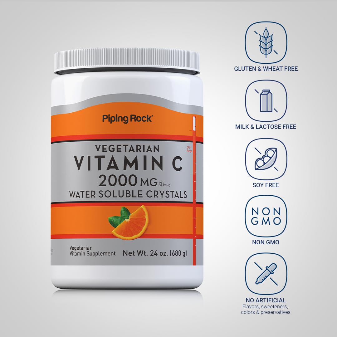 Piping Rock Vitamin C Powder 24 oz