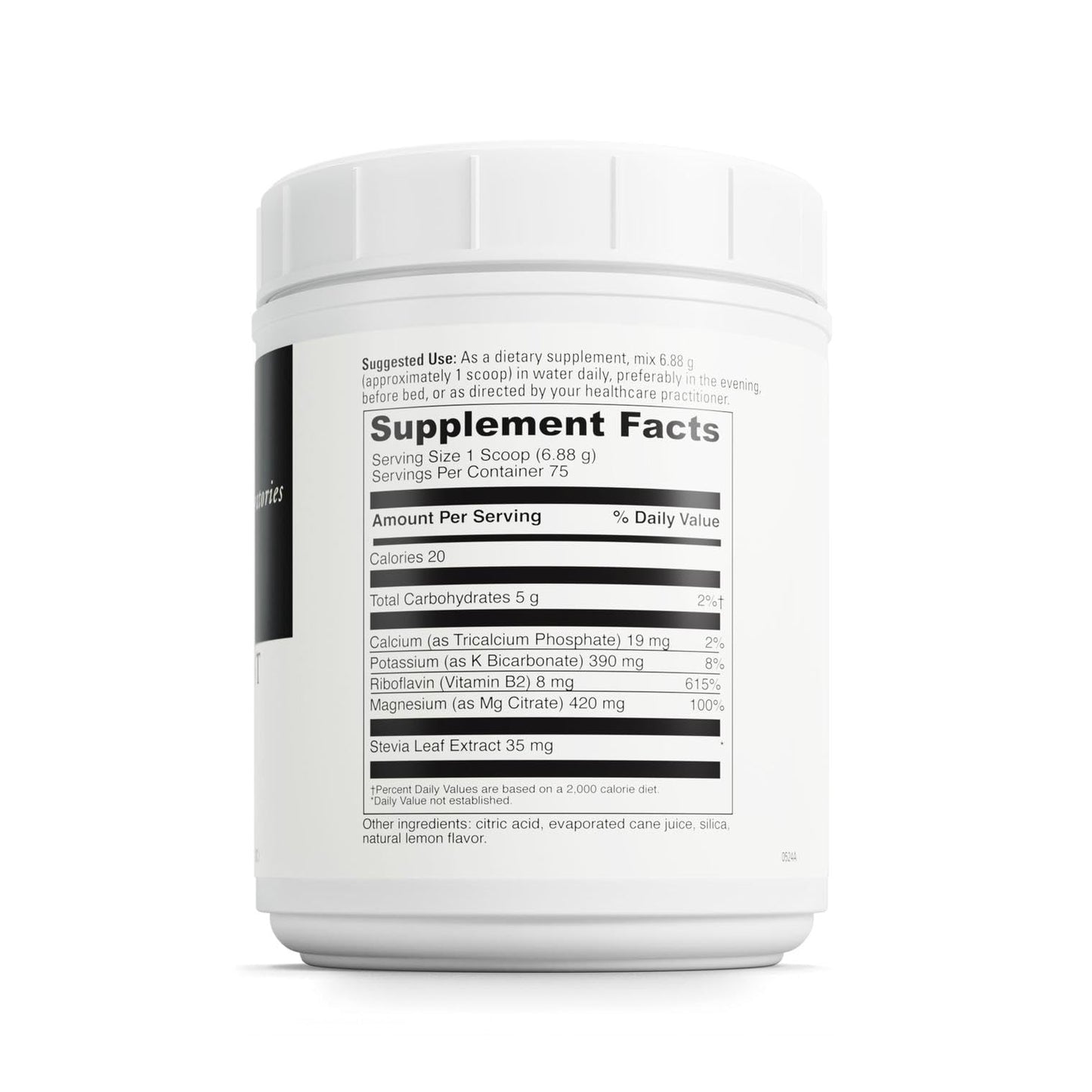 DaVinci Labs Effervescent Magnesium Citrate Powder, 18.22 oz