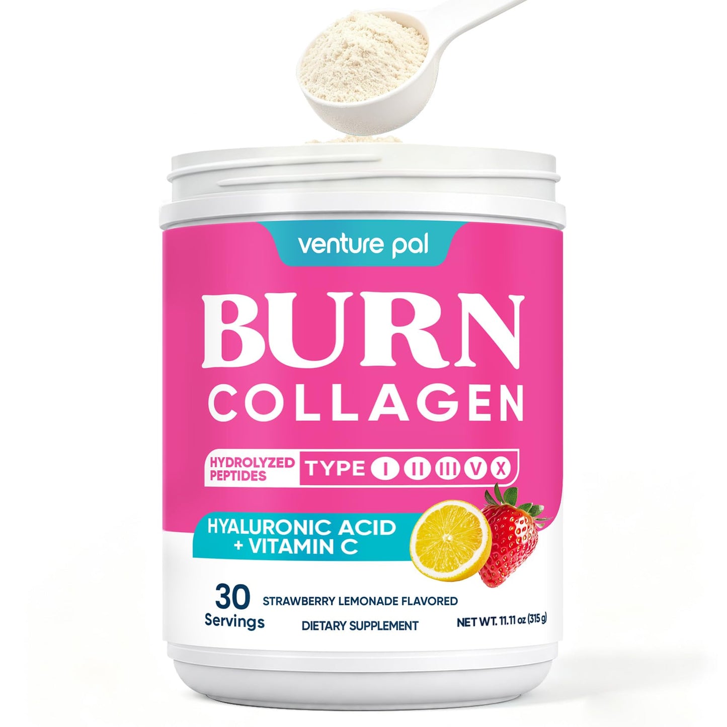 Venture Pal Multi Collagen Burn Powder 11.11 oz