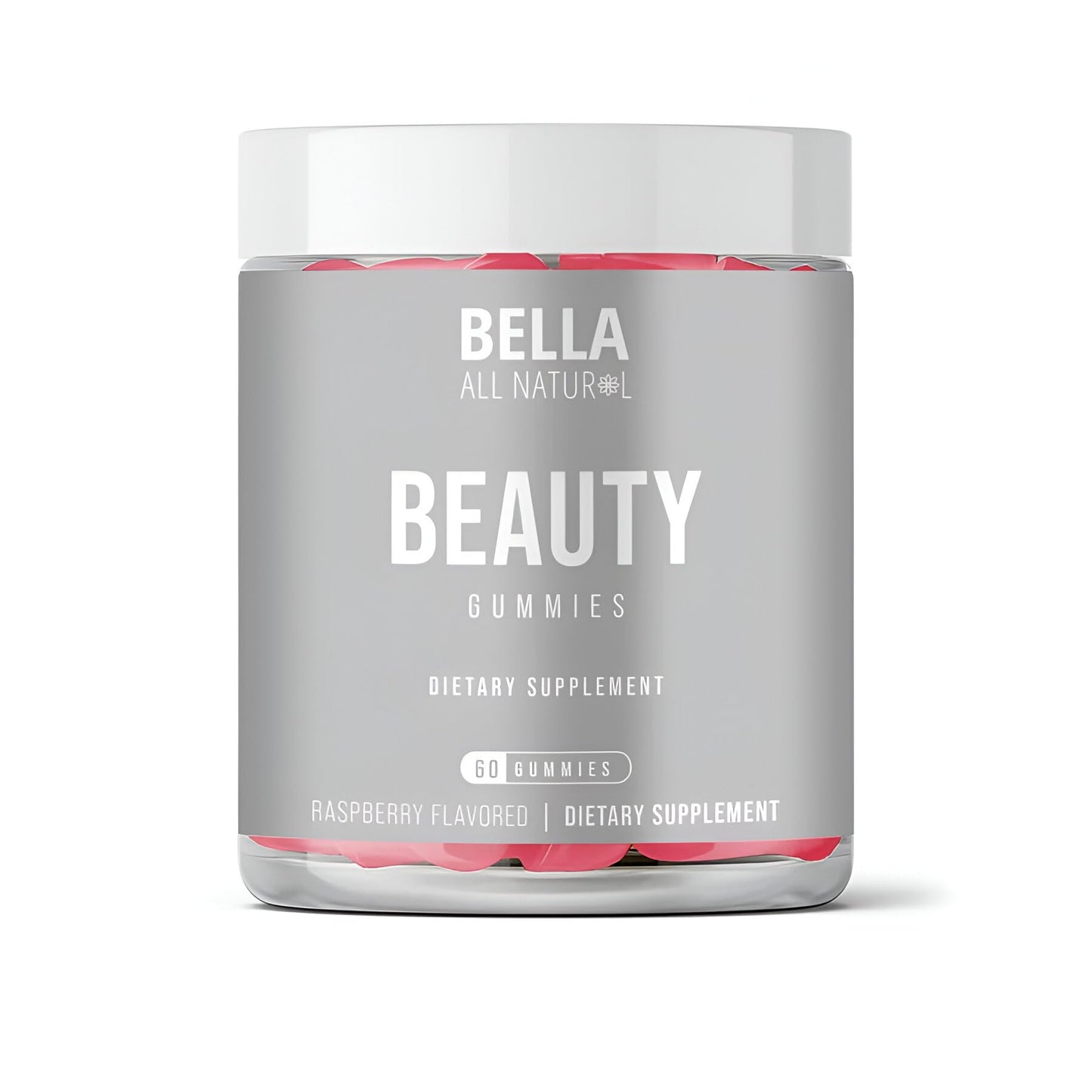 Bella All Natural Beauty Hair Gummies 60 Gummies