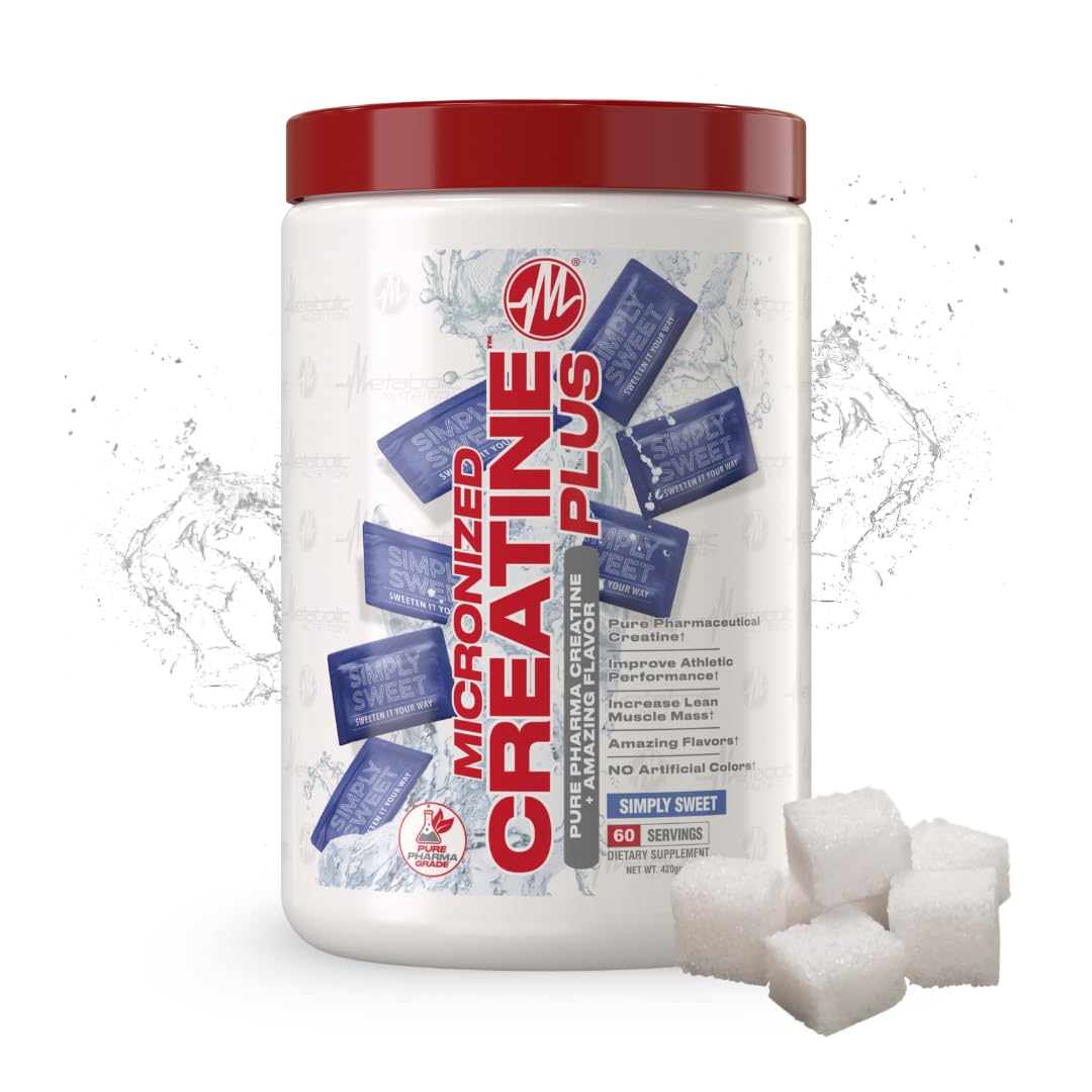 Metabolic Nutrition Micronized Creatine Plus Powder, 14.8 oz