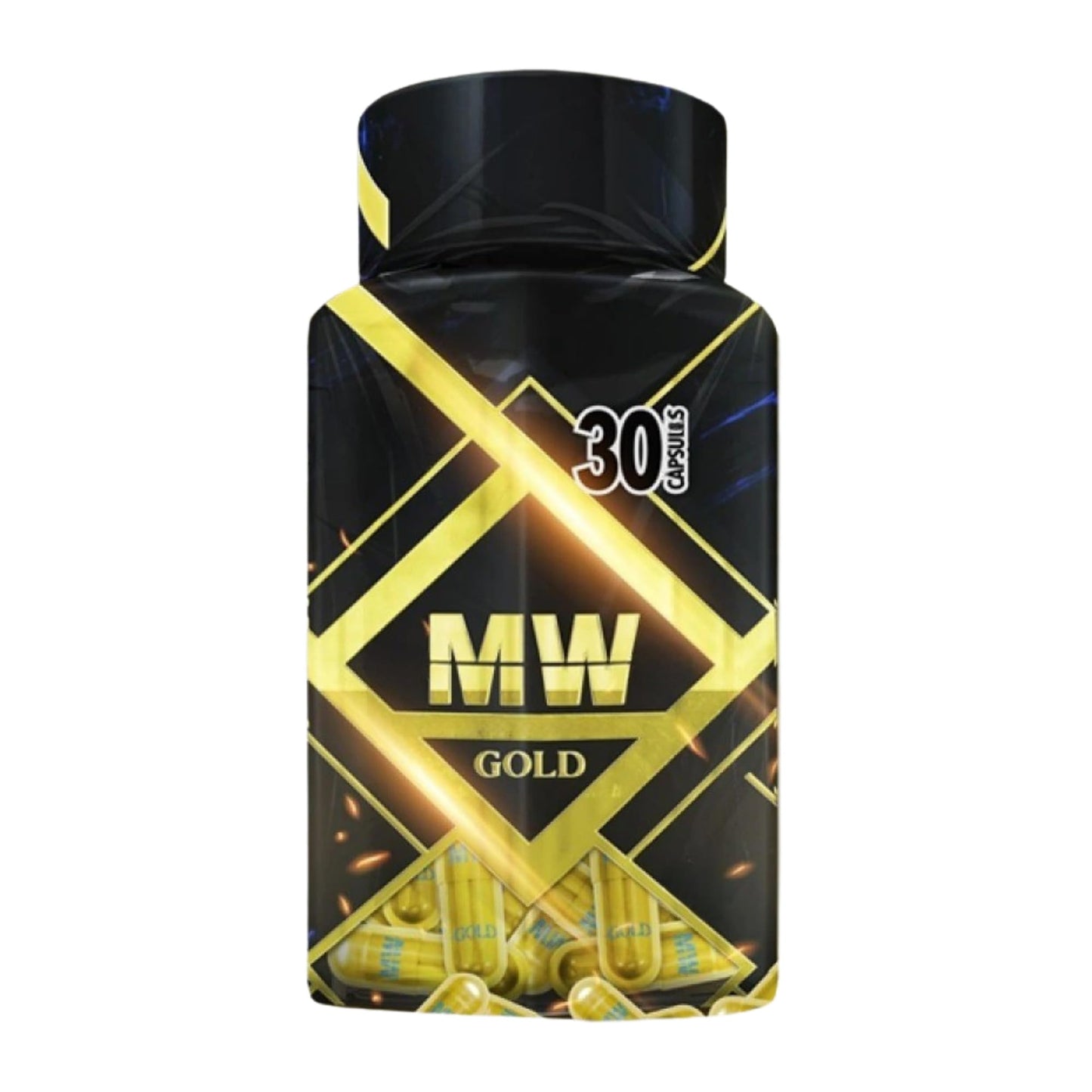 Generic MW Gold Natural Wellness Supplement Capsules 30 Count