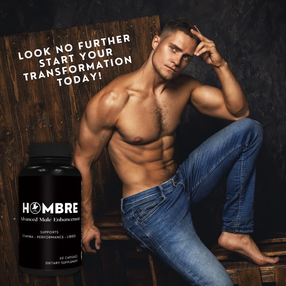 KUR Live Simply Hombre Male Enhancing Supplement 60 Capsules