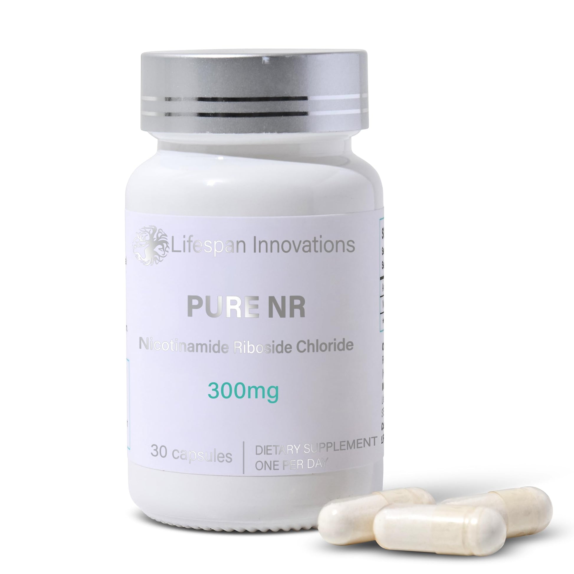 Lifespan Innovations LLC Pure NR Nicotinamide Riboside 300mg Capsules 30