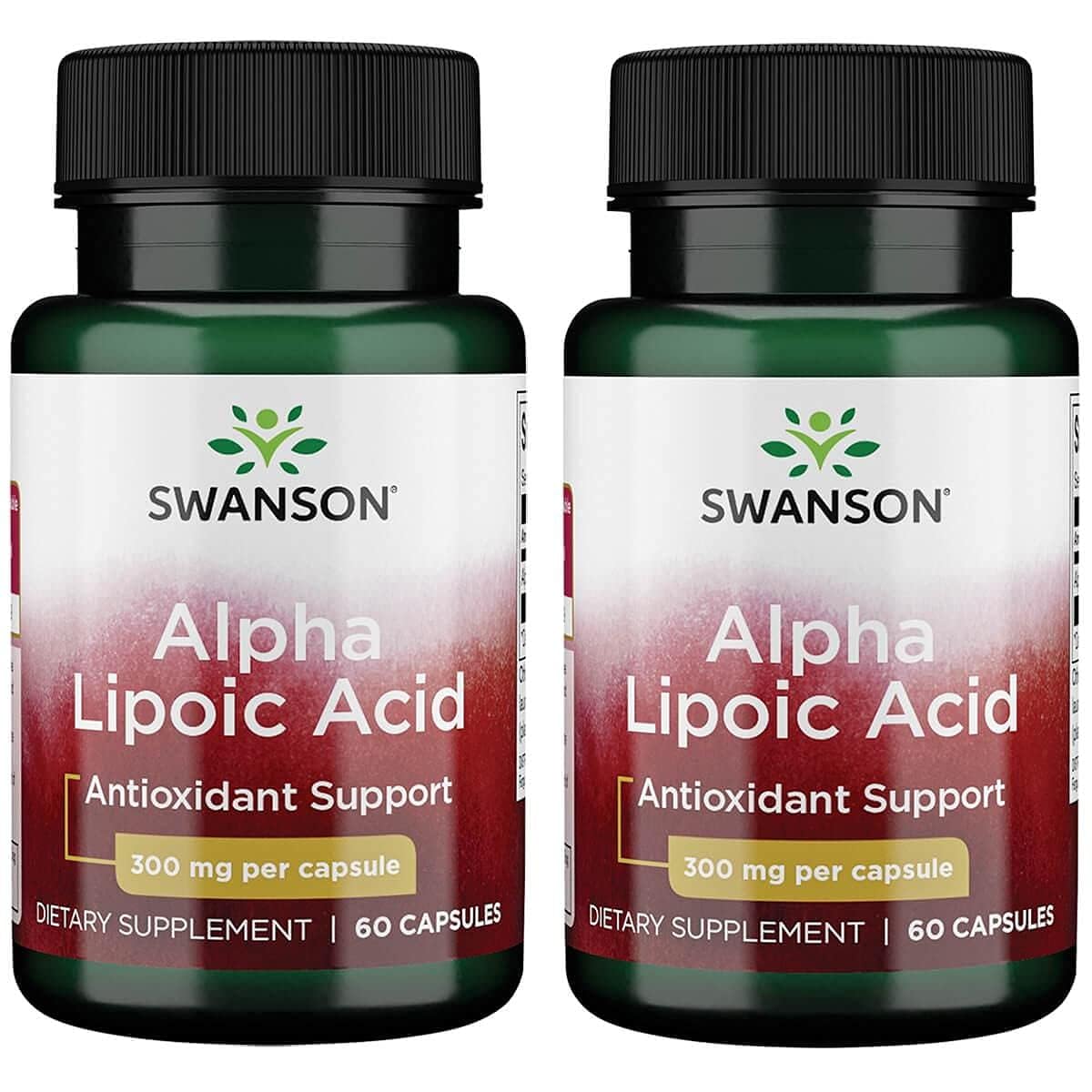 Swanson Alpha Lipoic Acid 300 mg Capsule, 120 Count