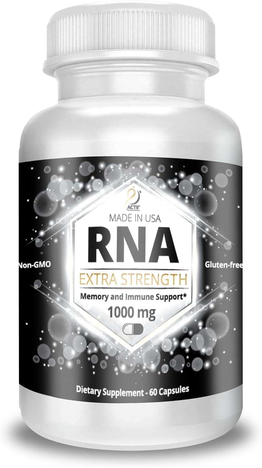 ACTIF RNA Extra Strength 1000 Mg Capsules, 60 Count