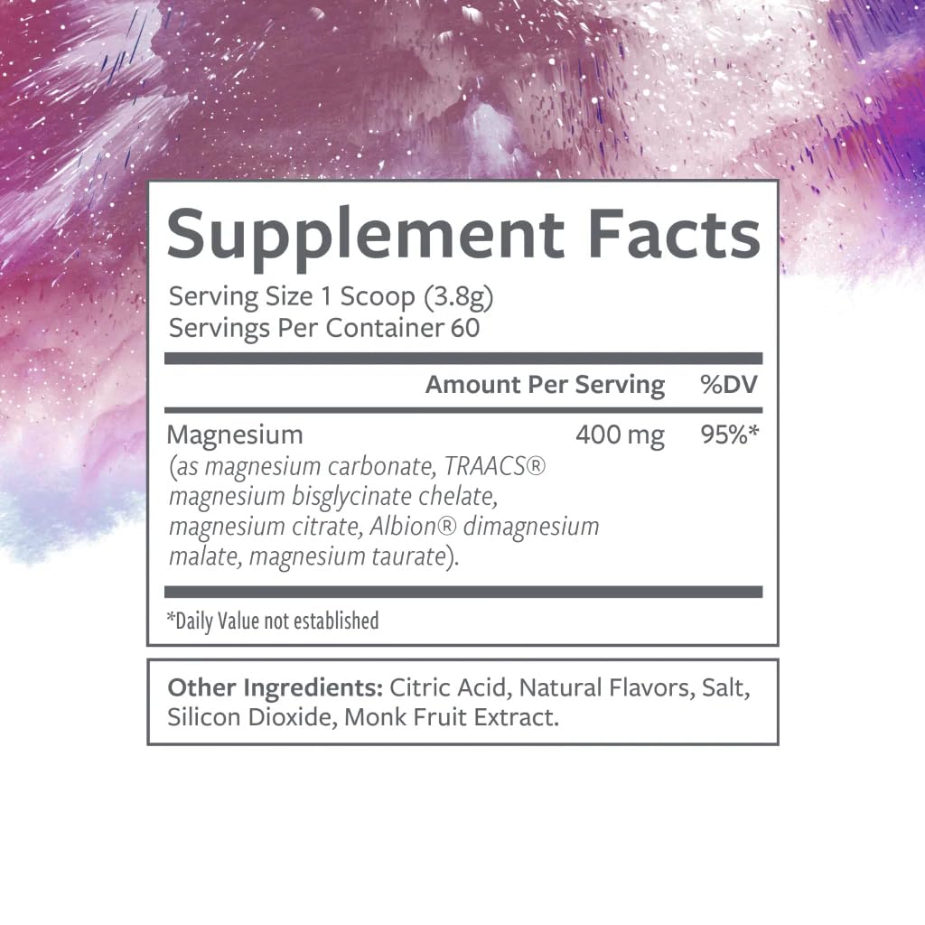 Clean Program Total Magnesium Complex Powder 8.04 oz Berry Flavored, 60 Servings