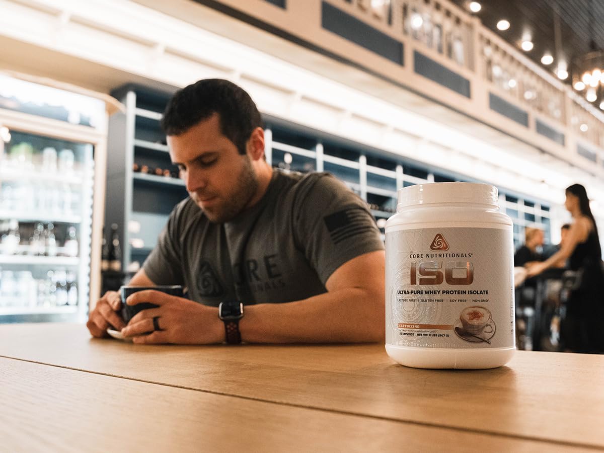 Core Nutritionals Ultra-Pure Isolate Whey Protein Powder, 32 Servings