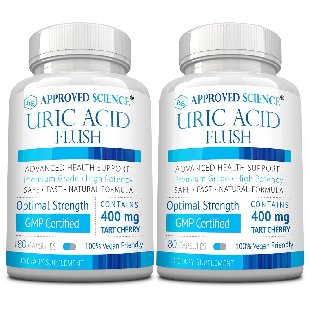 Approved Science Uric Acid Flush Supplement Capsule 360 Capsules
