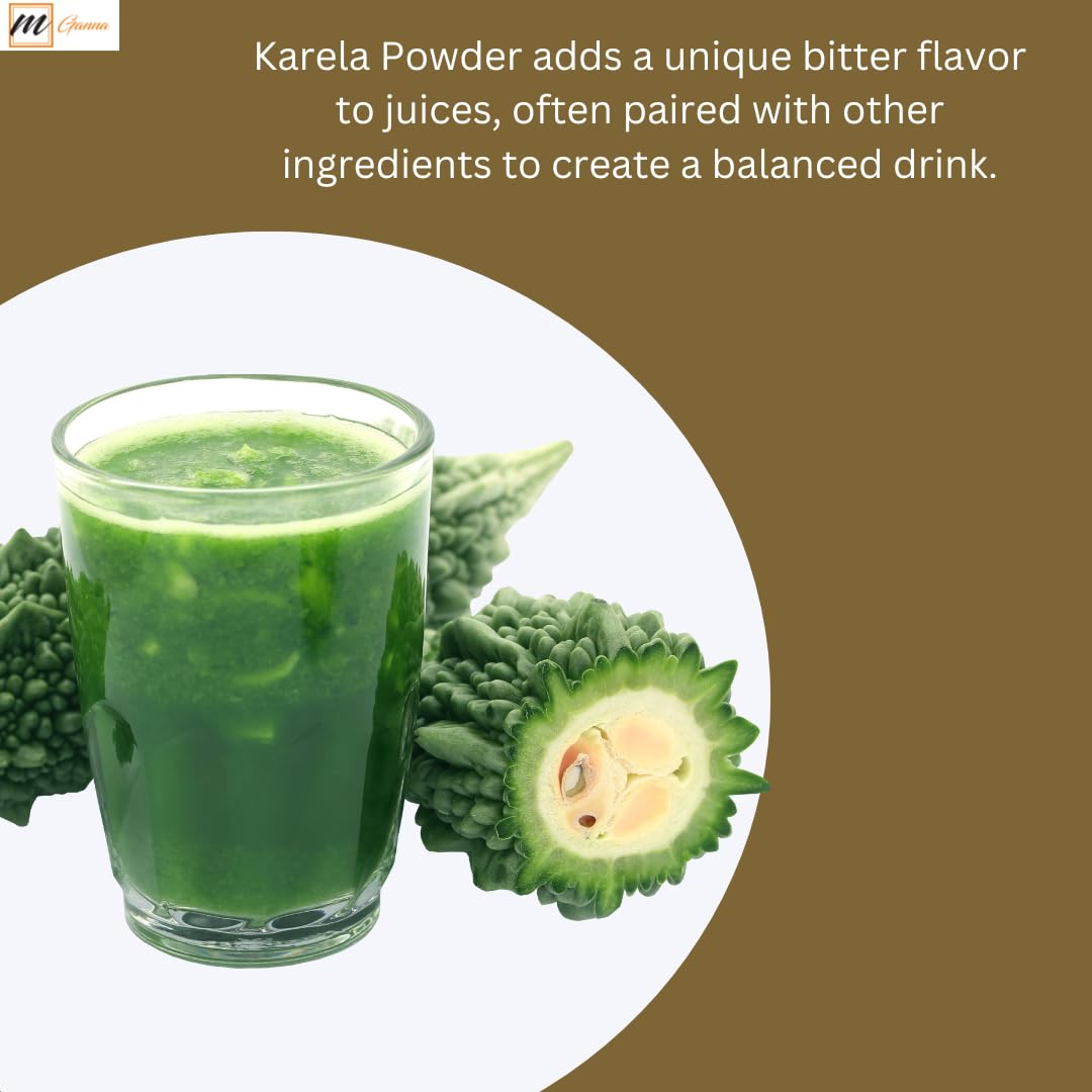 mGanna Karela/Momordica Charantia/Bitter Melon Powder 3.52 Ounces