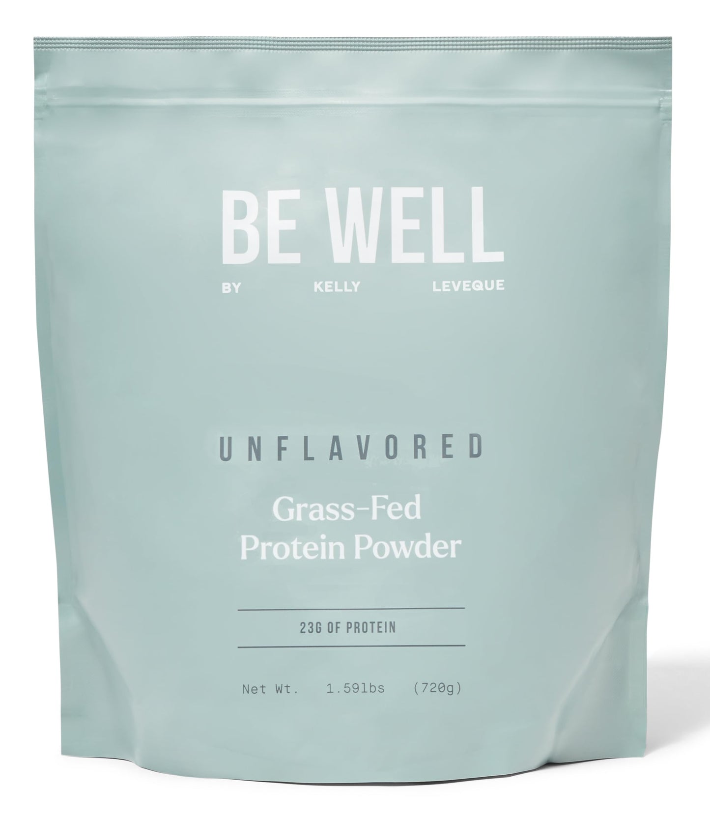 Be Well by Kelly LeVeque Unflavored Grass-Fed Beef Protein Powder, 30 Servings