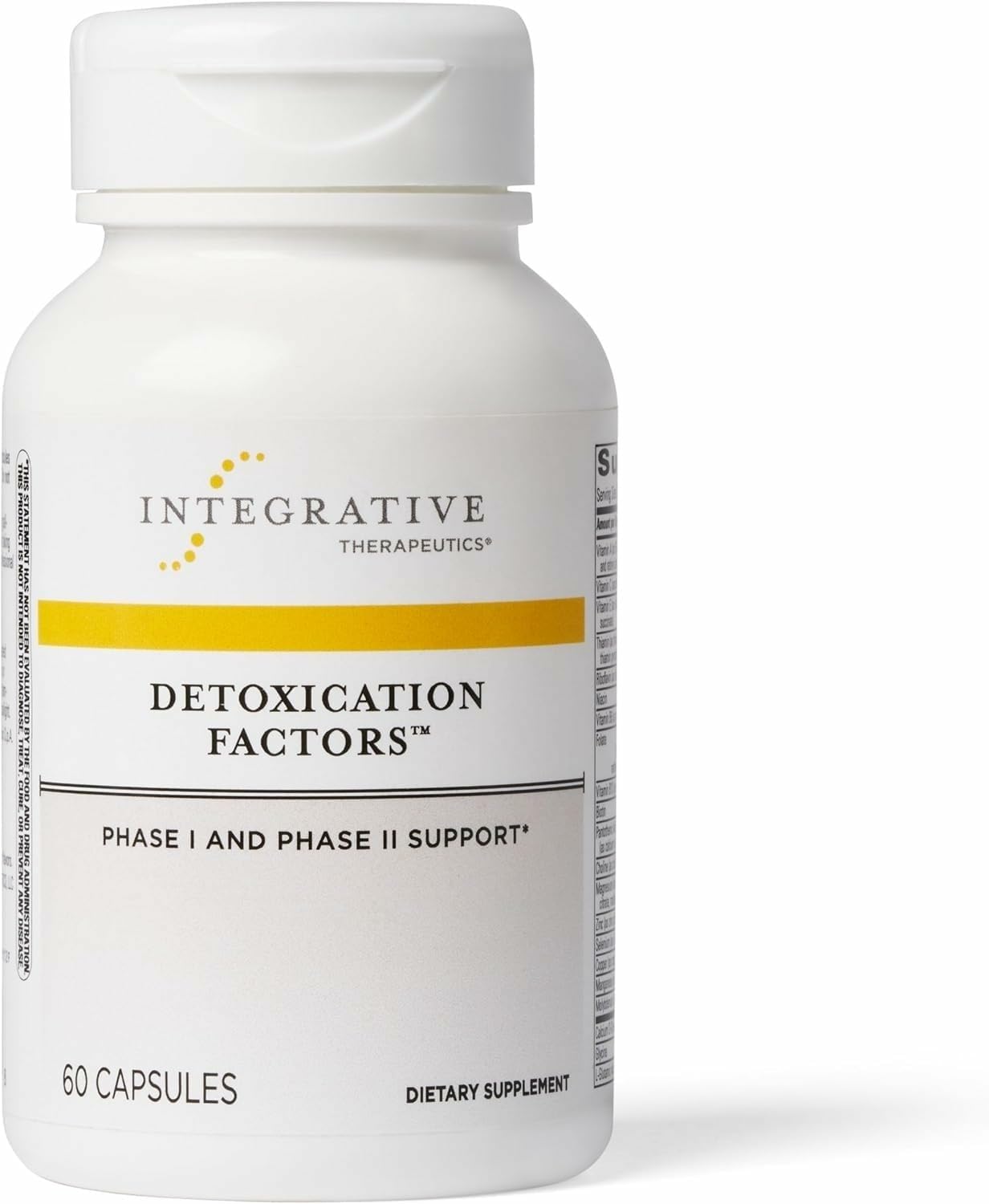 Integrative Therapeutics Detoxification Factors - Liver Supplement for Detoxification Pathway Support, 60 Capsules