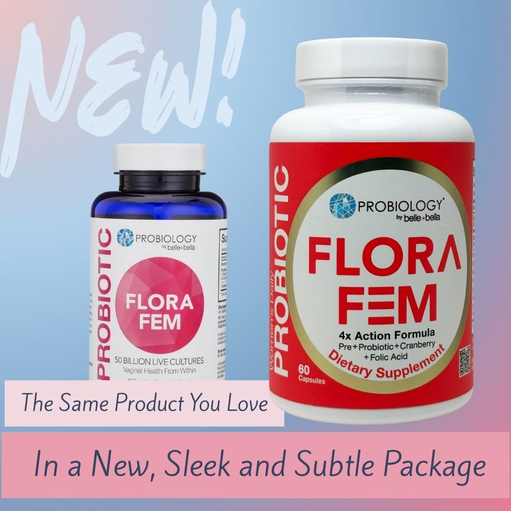 belle+bella Probiology Flora Fem 60 Capsules