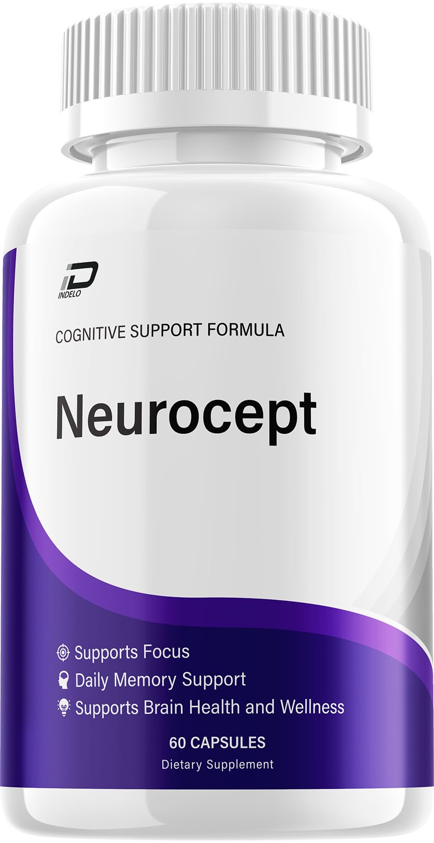 Indelo Neurocept Supplement Capsules 60 Count