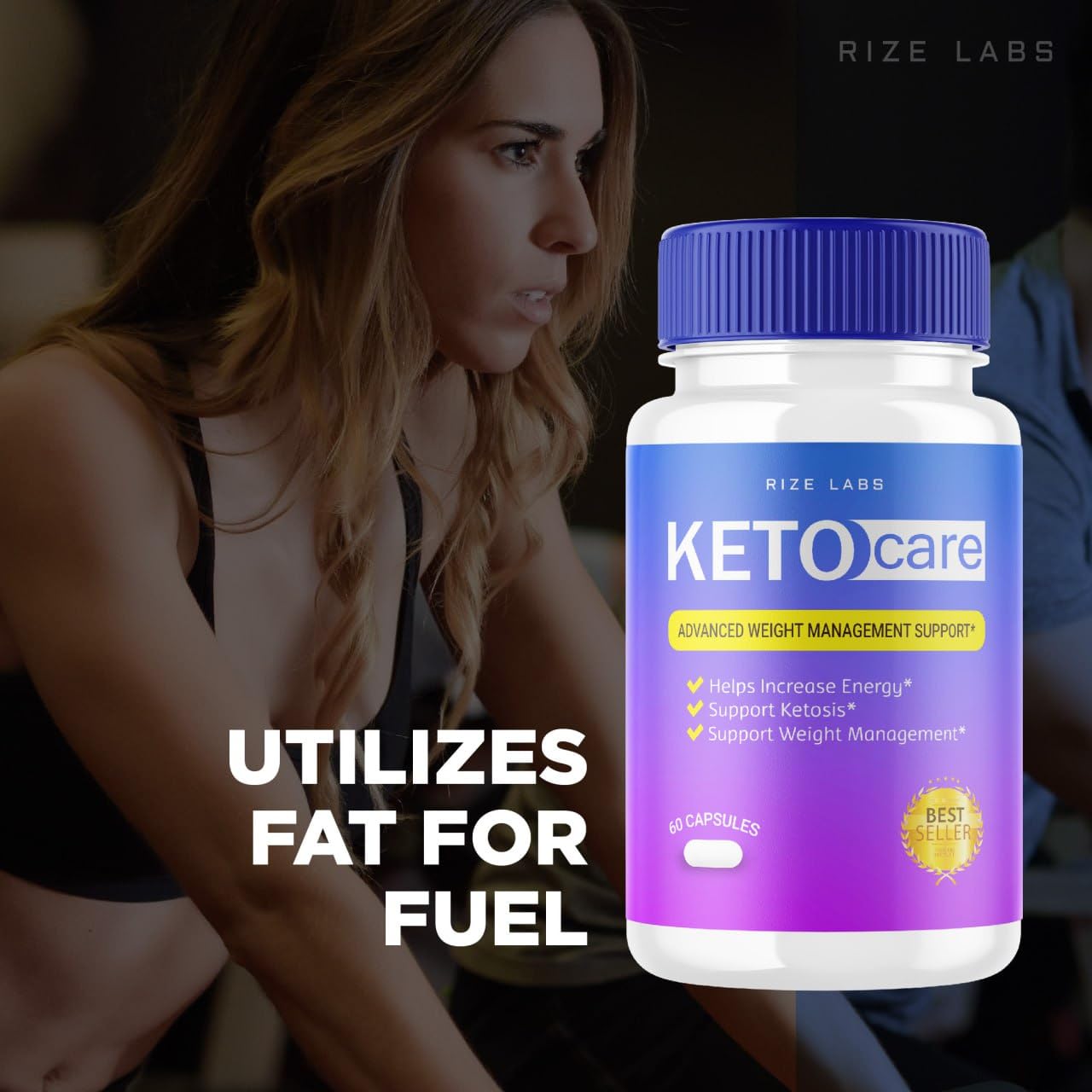 rize labs Keto Care Capsules, 120 Capsules
