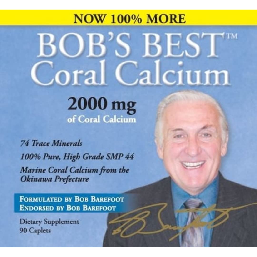 Bob's Best Coral Calcium 2000 mg Caplets, 270 Count