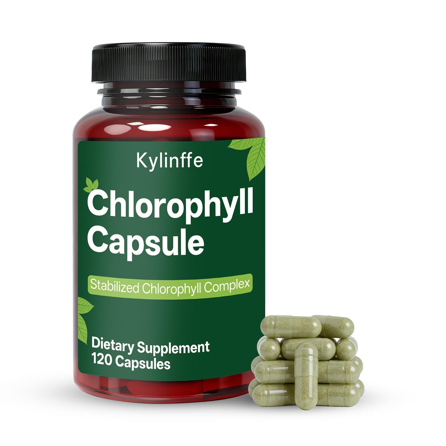 Oopeatol Chlorophyll Capsules 350mg Sodium Copper Chlorophyllin, 120 Capsules