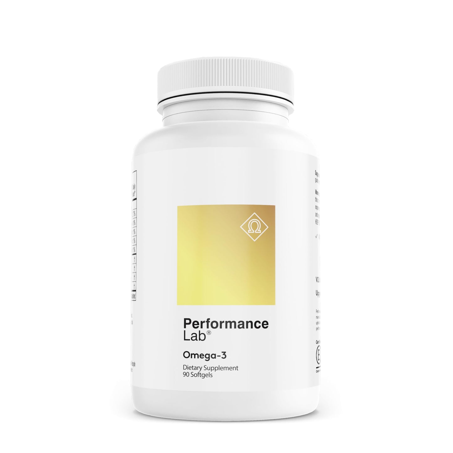 Performance Lab Omega-3 Dietary Supplement from Algae Softgels 90