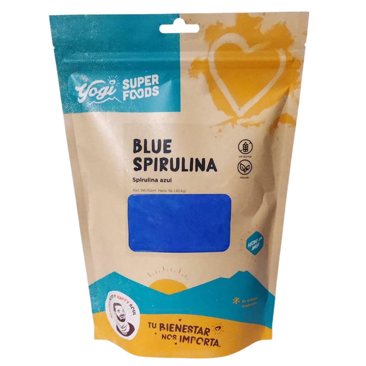 Yogi Super Foods Blue Spirulina Powder, 16 oz