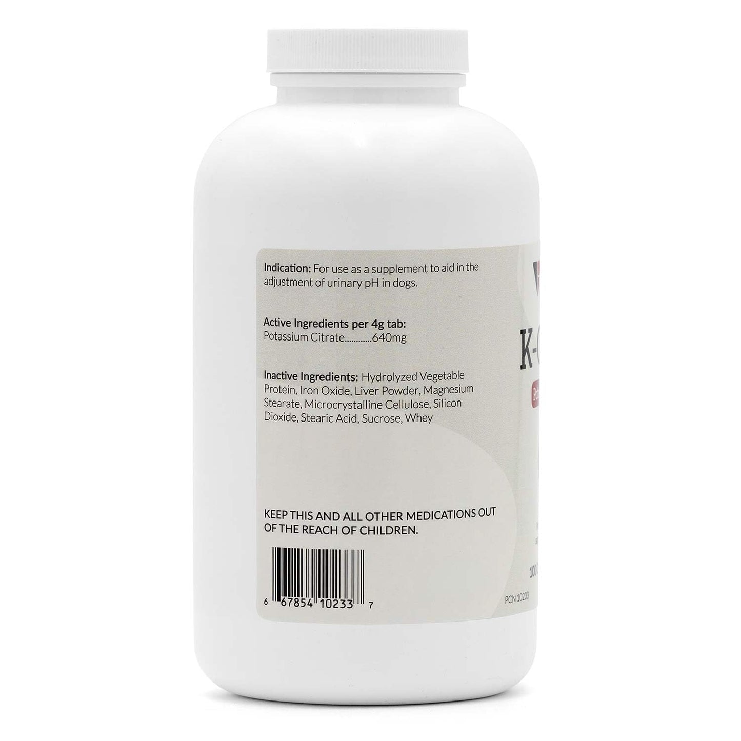 V.E.T. PHARMACEUTICALS Potassium Citrate 640mg Tablets, 100 Tablets
