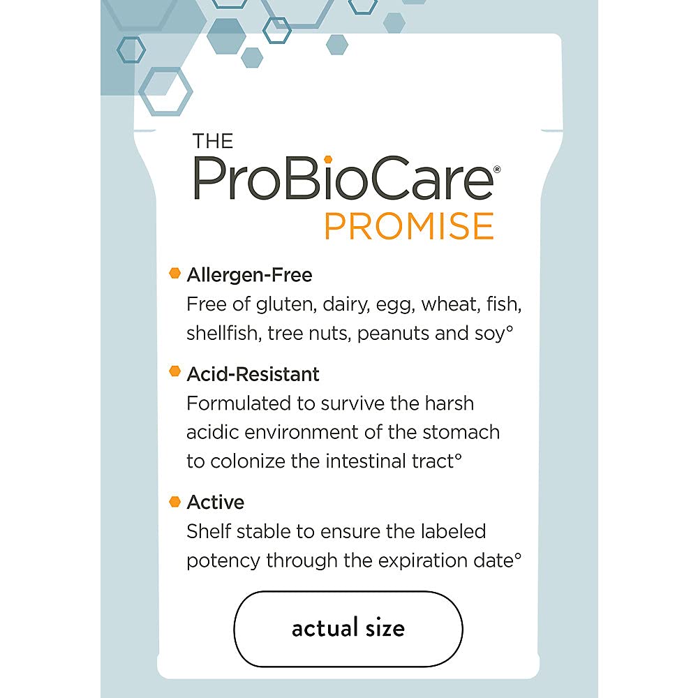 ProBioCare Probiotic for Men - Advanced Formula with 100 Billion CFUs to Support Digestive Health and Immune Function, 1 Capsule