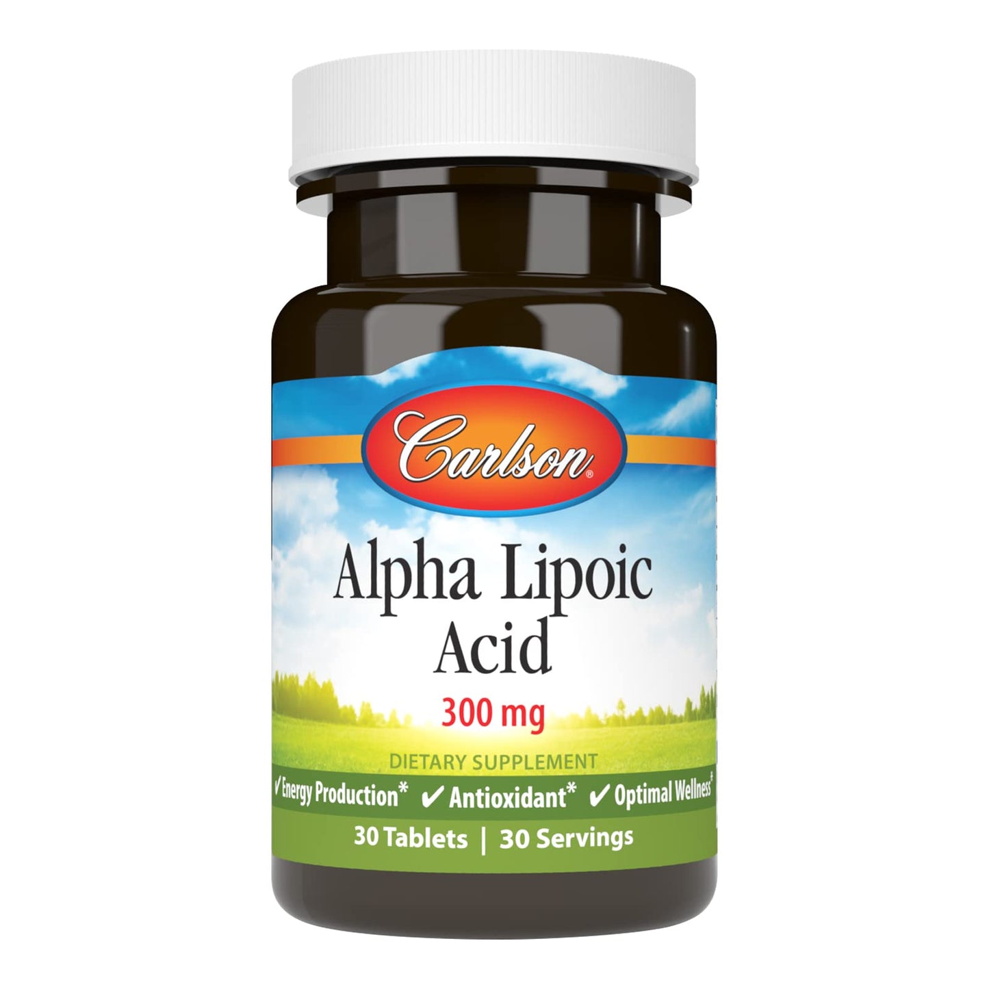 Carlson Alpha Lipoic Acid 300 mg Tablet, 30 Tablets