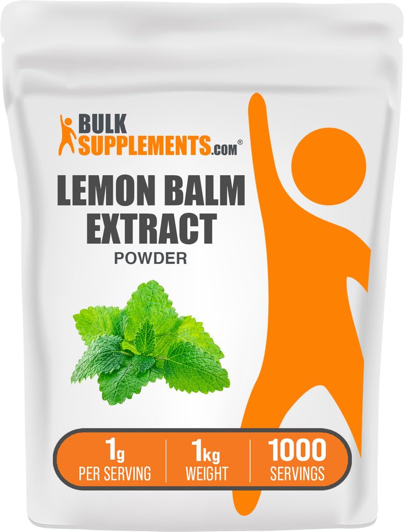 BulkSupplements Lemon Balm Extract Powder 35.2 oz