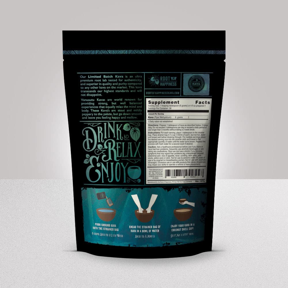 Root of Happiness Vanuatu Kava Powder, 1
