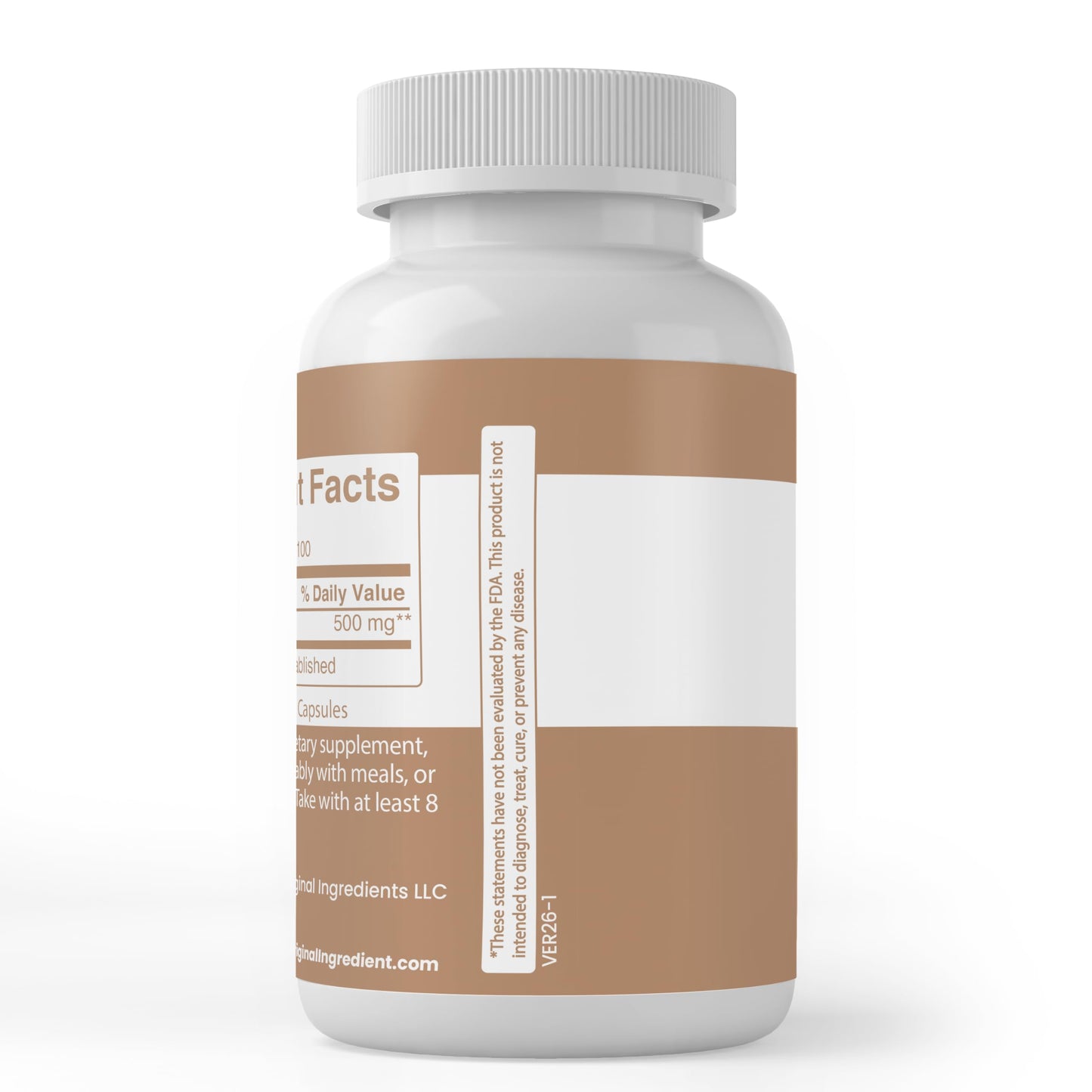PURE ORIGINAL INGREDIENTS Kava Kava Extract Capsules, 100