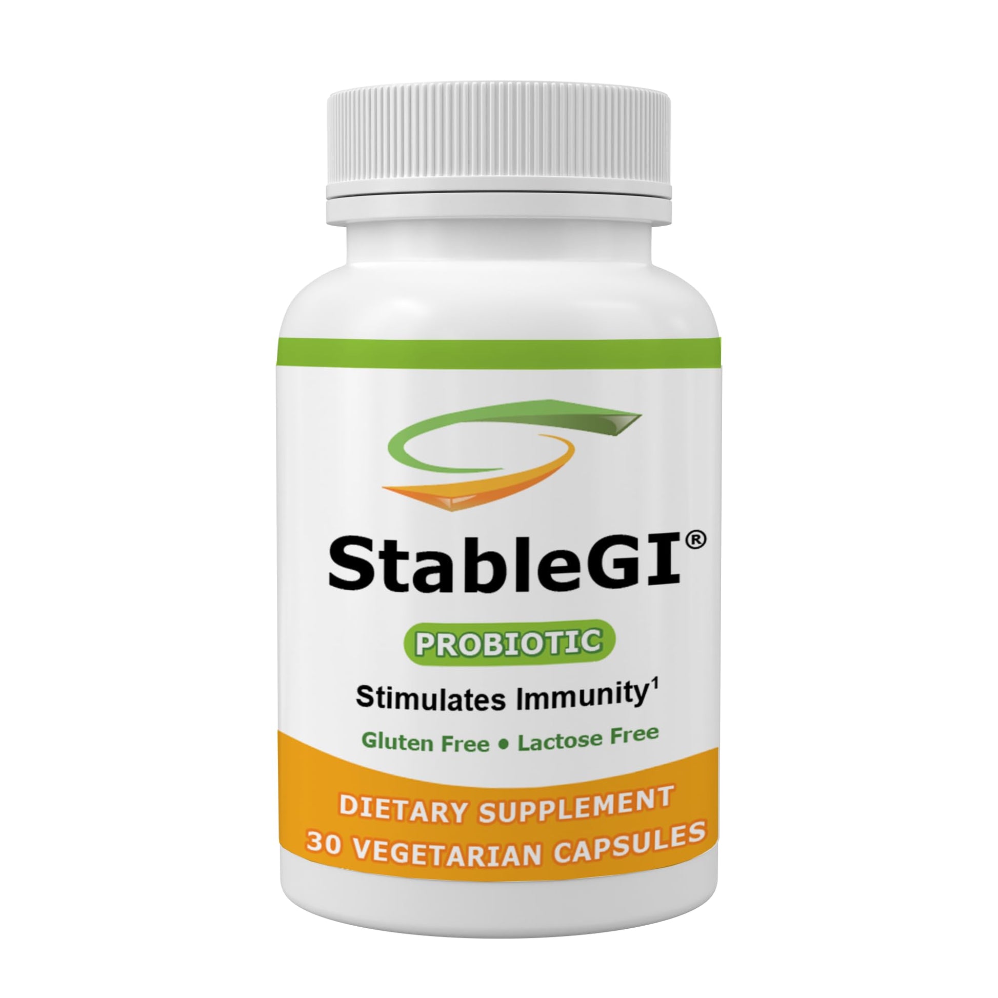 StableGI Saccharomyces boulardii Probiotic Supplement Capsules, 30 Count