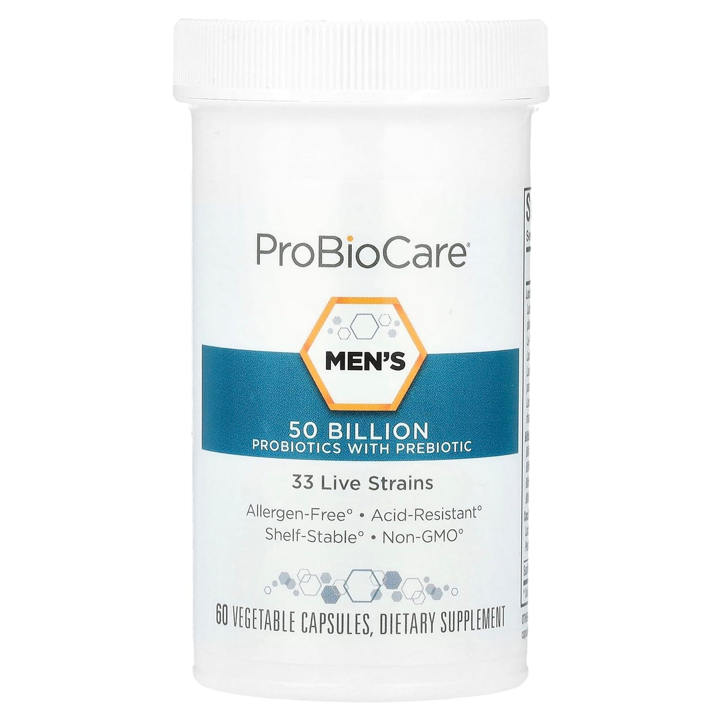 ProBioCare Probiotic for Men Capsule, 60 Count